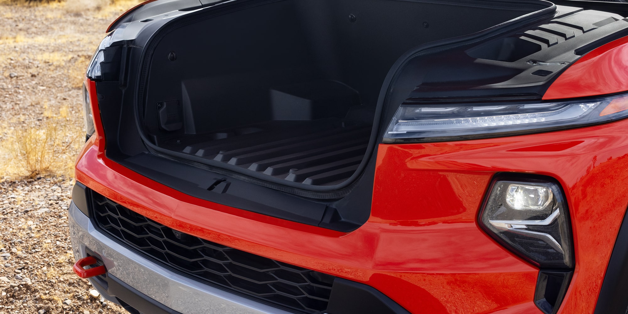 Front Trunk of the 2026 Chevrolet Silverado EV.