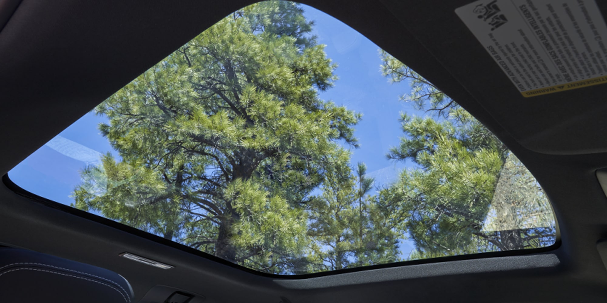 Panoramic Glass Roof of the 2026 Chevrolet Silverado EV.