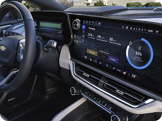 Close-up of a Chevrolet Vehicle's Infotainment Screen