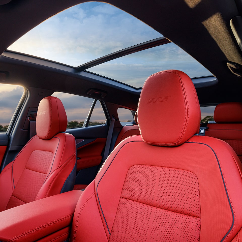 2024 Blazer EV seats.