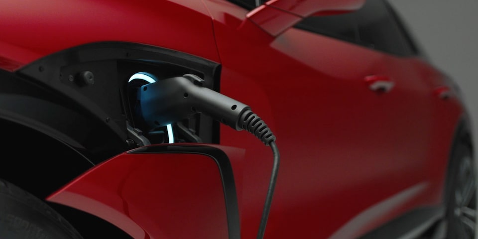 Blazer EV charging.