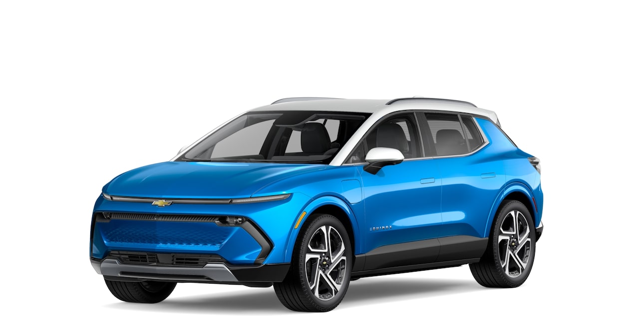 Vue latérale avant du Chevrolet Equinox EV 2026.