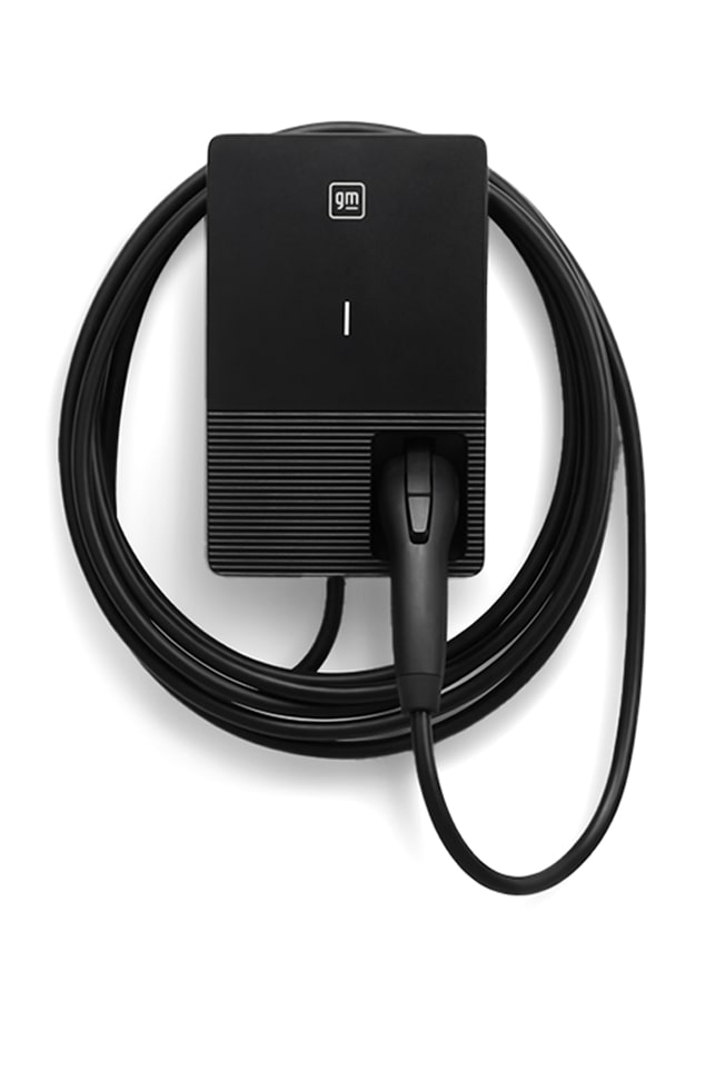 Close up view of the Chevrolet PowerUP Charger Level 2.