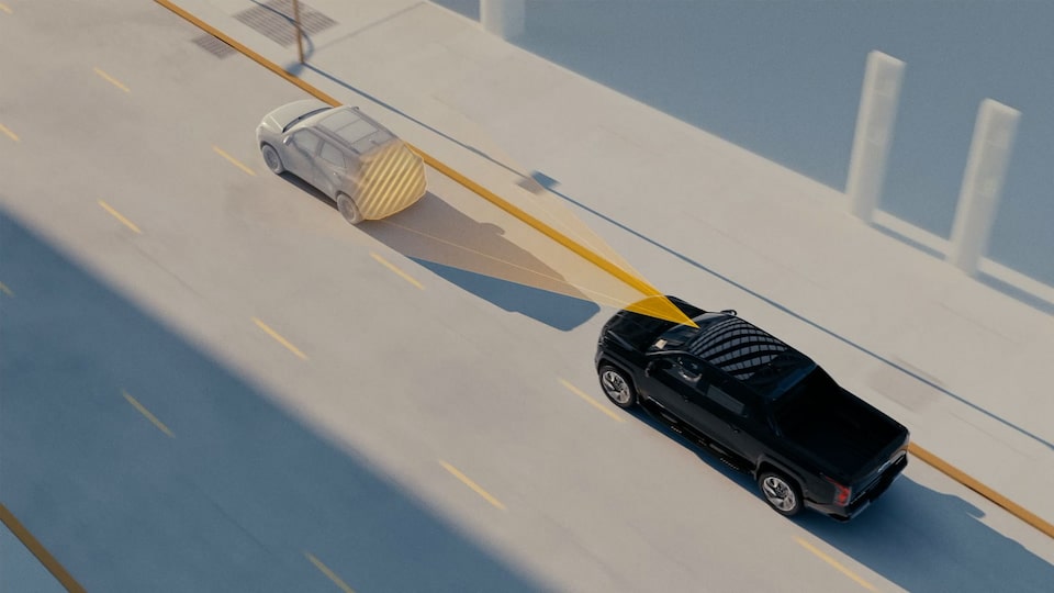 Vidéo de l’indicateur de distance avec le véhicule qui précède pour la personnalisation des VÉ Chevrolet.