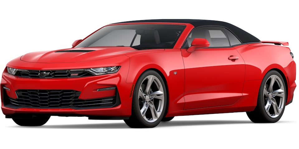 CAMARO 2022 EN ROUGE ARDENT