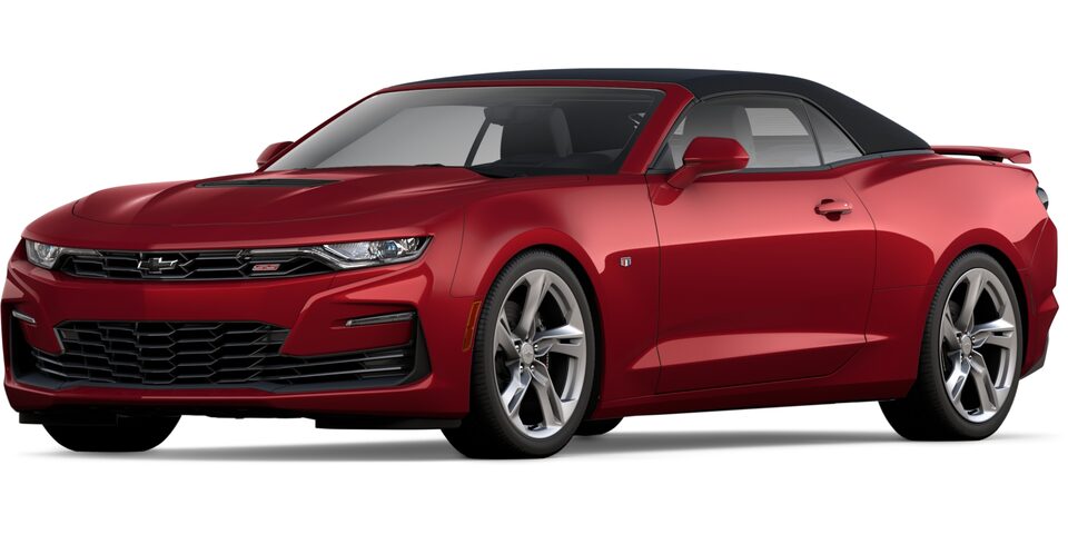 CAMARO 2022 EN TEINTE CERISE SAUVAGE