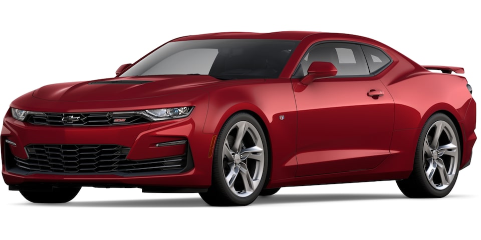 Coupé CAMARO 2022 EN TEINTE CERISE SAUVAGE