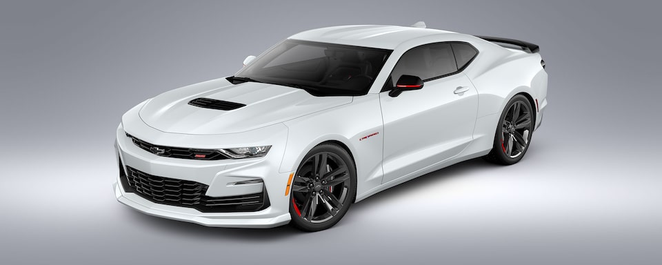 Profil latéral de la Chevrolet Camaro 2022 édition Série distinction.