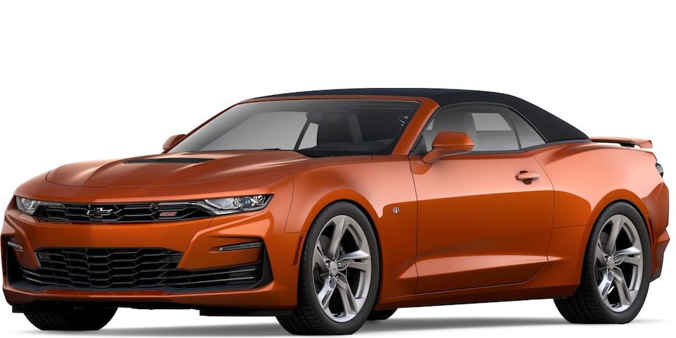 Camaro 2023 en Orange Vif Métallisé