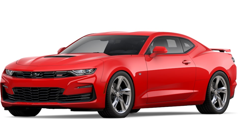 Coupé Camaro 2023 en Rouge Ardent