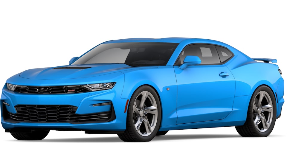 Coupé Camaro  2023 en Bleu  Rapide