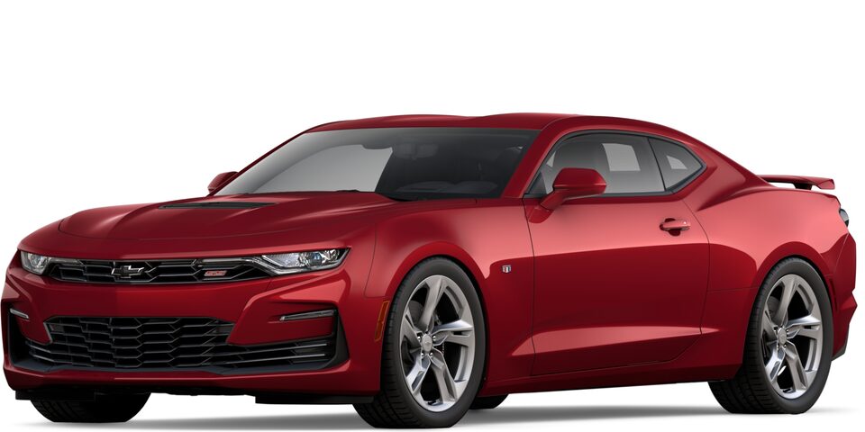 Coupé Camaro 2023 en Teinte Rouge Éclatant