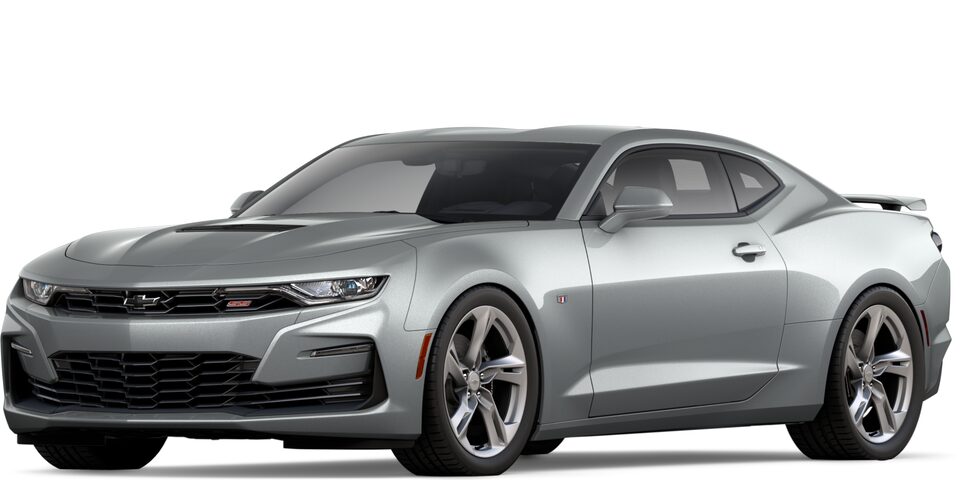Coupé Camaro 2023 en Gris foncé métallisé