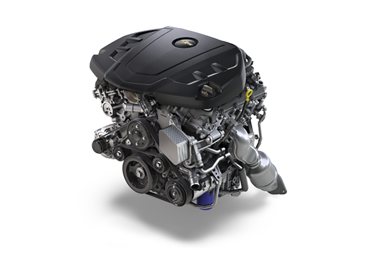 Moteur V6 de 3,6 L de la Chevrolet Camaro LT 2024.
