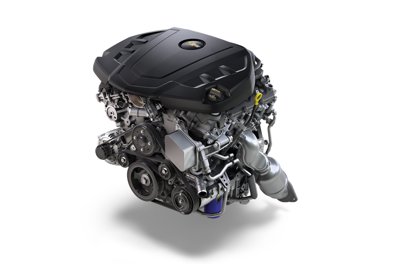 Moteur V6 de 3,6 L de série dans la Chevrolet Camaro 2024.