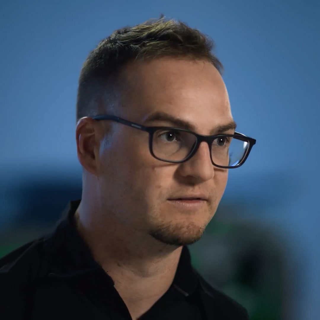 A portrait of Chassis Control Integration Engineer Cody Bulkley.