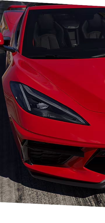 2026 Chevrolet Corvette Stingray Front Headlight.