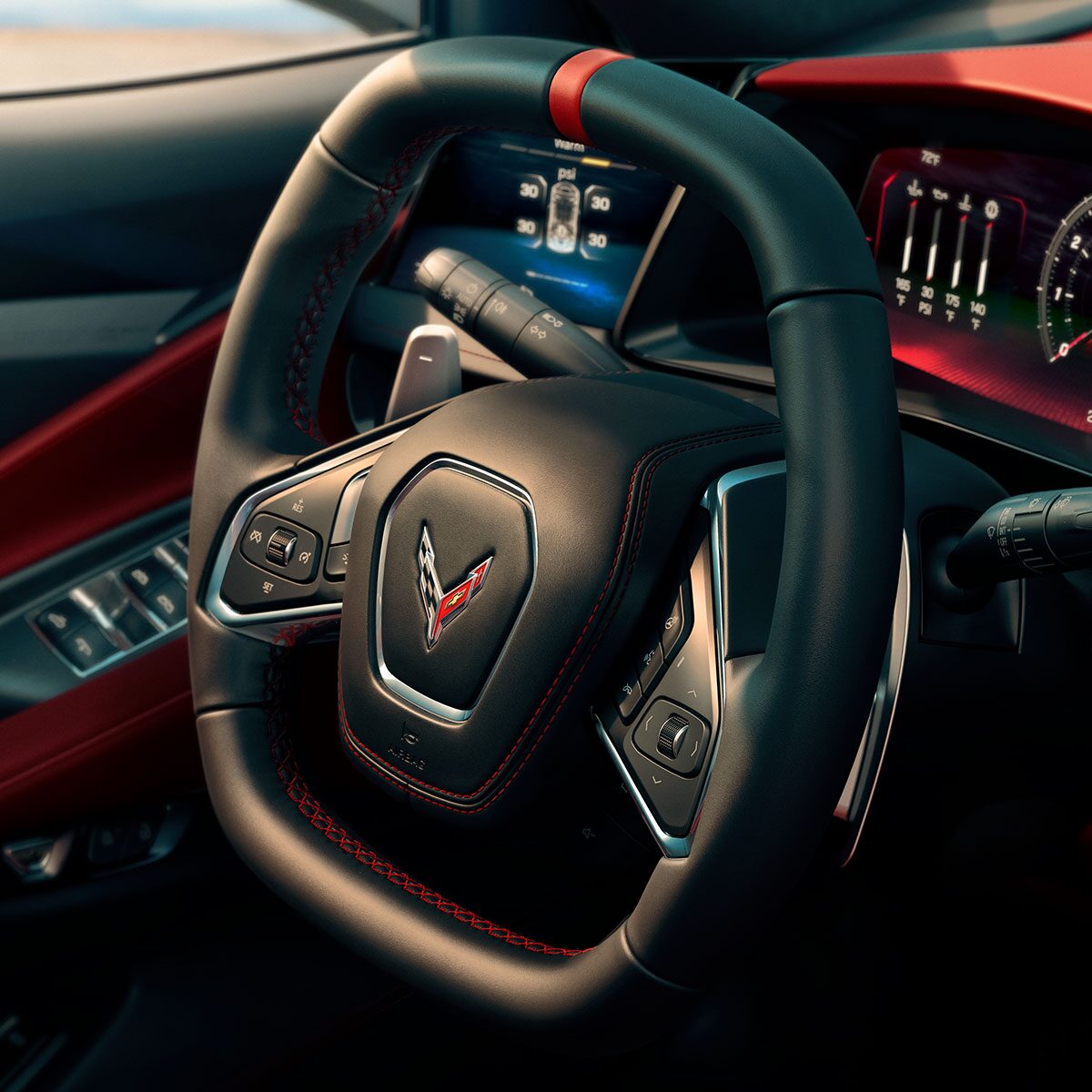 2026 Chevrolet Corvette Stingray Steering Wheel.