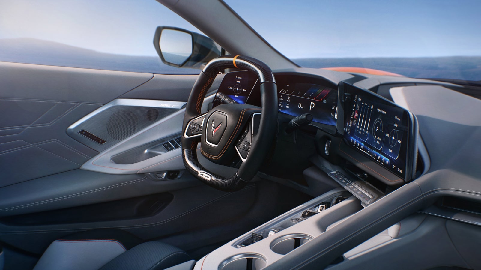 Les technologies du conducteur de la Chevrolet Corvette Z06 2026.