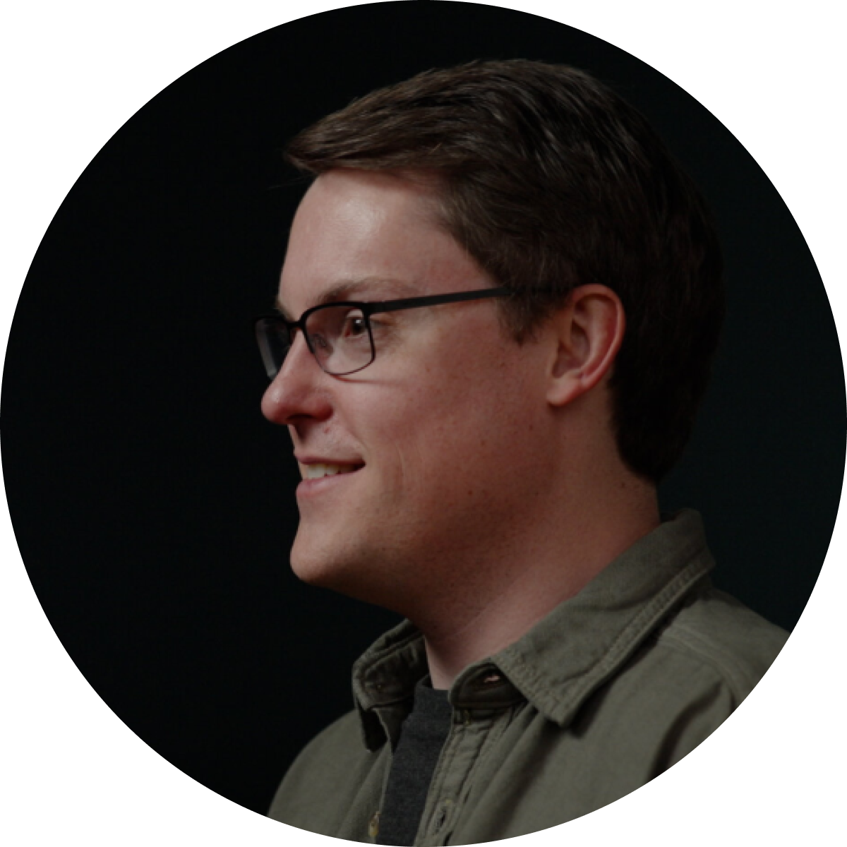 Side portrait of David Caples, Corvette Aerodynamicist