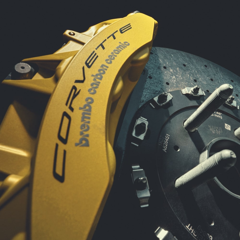 Freins Brembo de la Chevrolet Corvette Z06 2027.