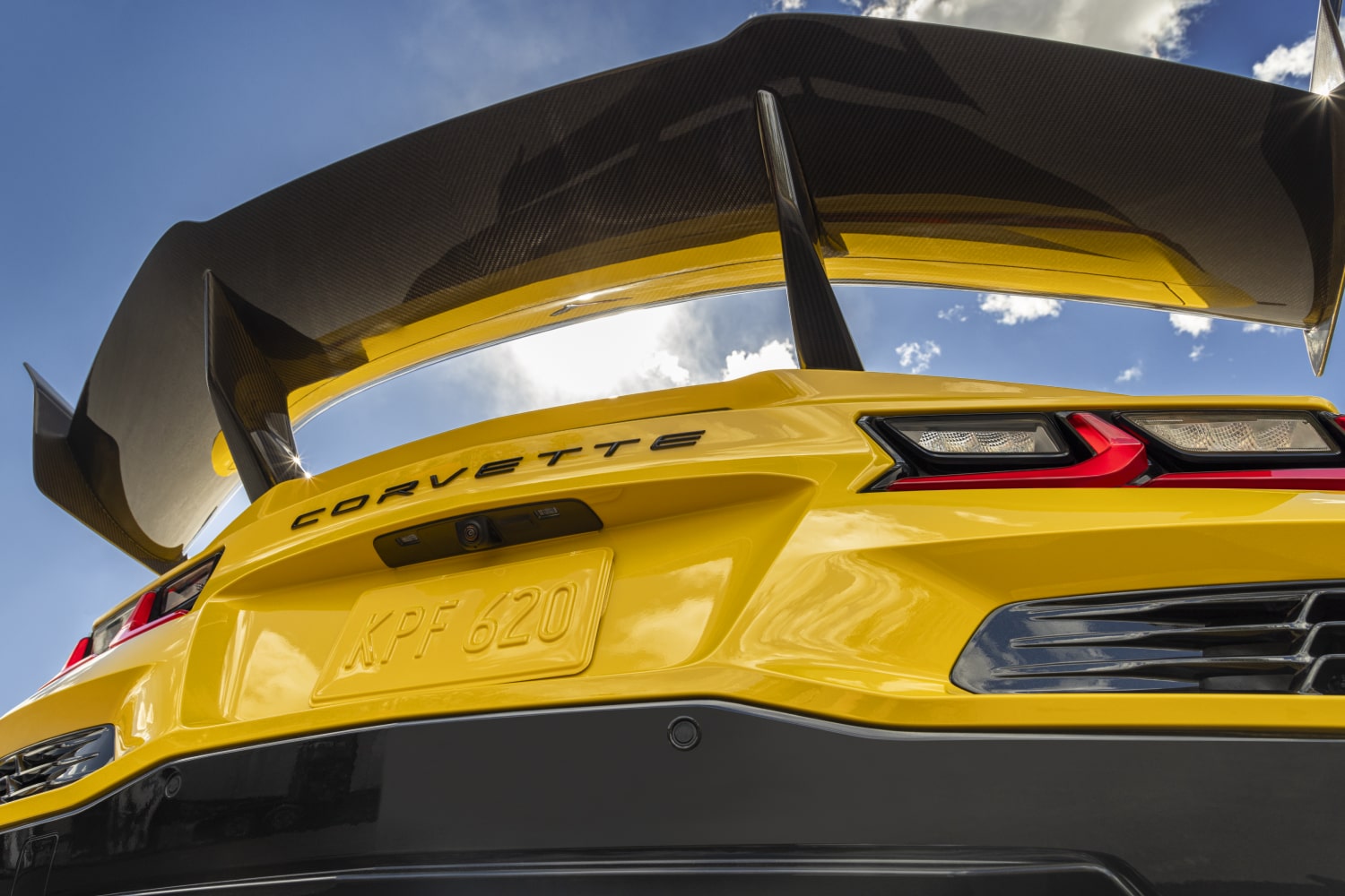 Aileron de la Chevrolet Corvette ZR1 2027.