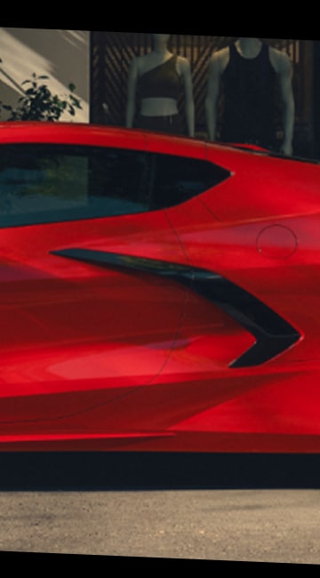 Vue de gauche de la Stingray.