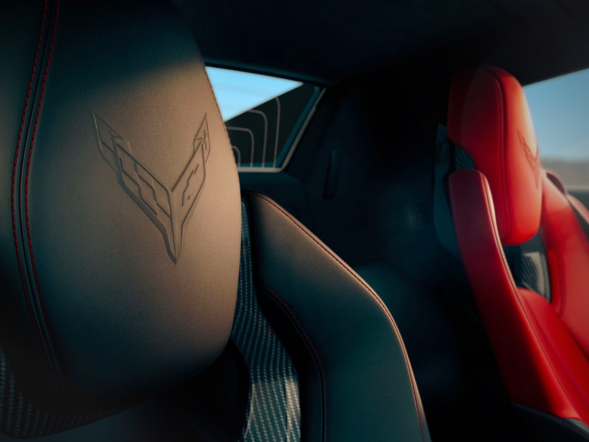 Sièges de la Corvette Stingray.