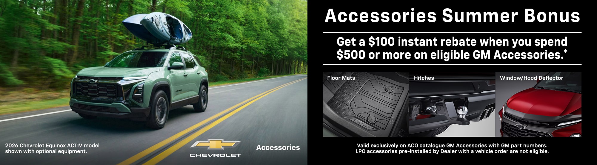 Summer Accessories Promo