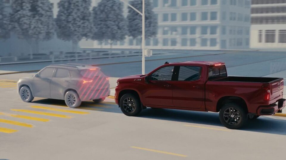 Forward Collision Alert and Automatic Emergency Braking Video