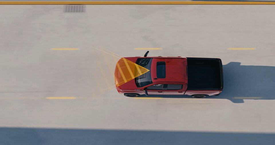 Lane Keep Assist with Lane Departure Warning Video