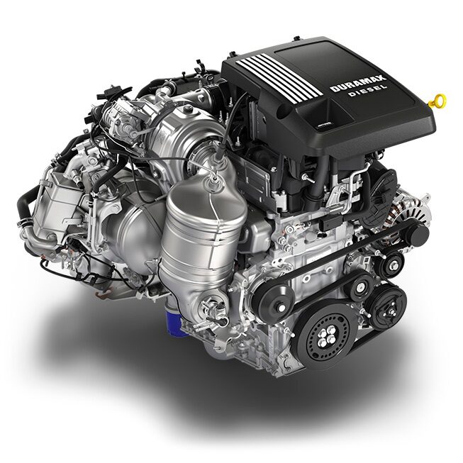 2023 Silverado 1500: Duramax 3.0L Turbo-Diesel engine.