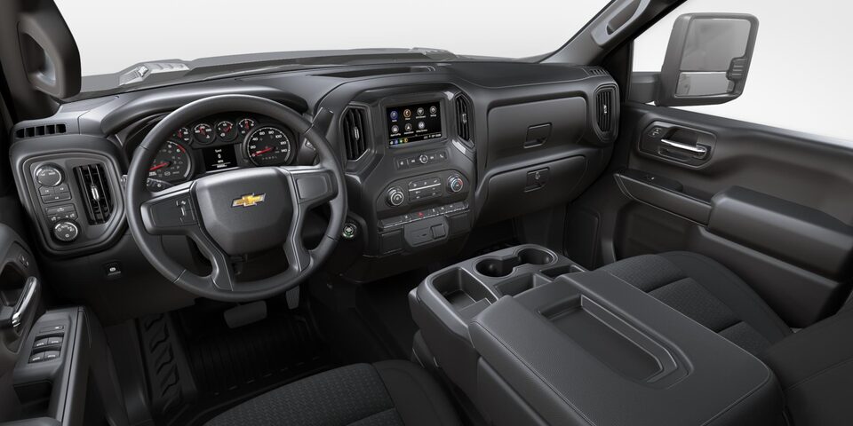 2024 Silverado HD in Jet Black and Cloth