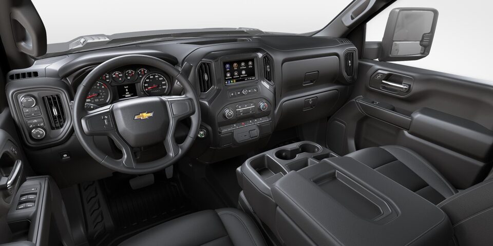 2024 Silverado HD in Jet Black and Vinyl