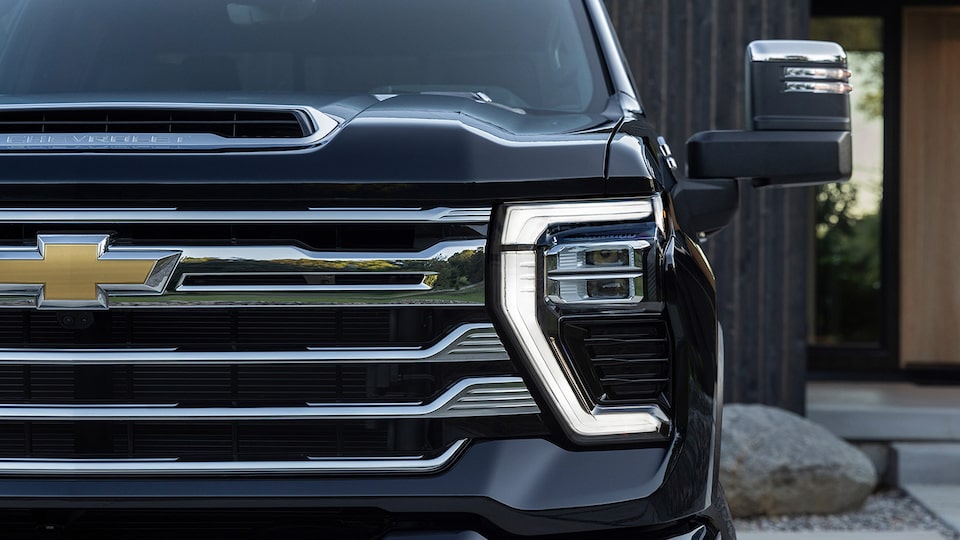 2024 Silverado HD Intellibeam feature.
