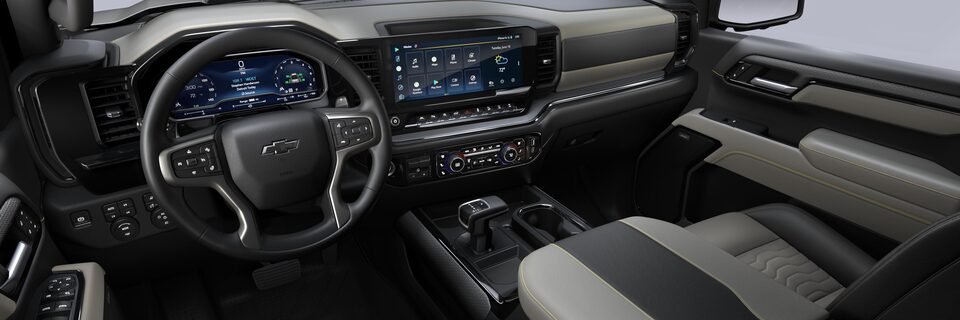 2024 Silverado LD in Jet Black and Graystone