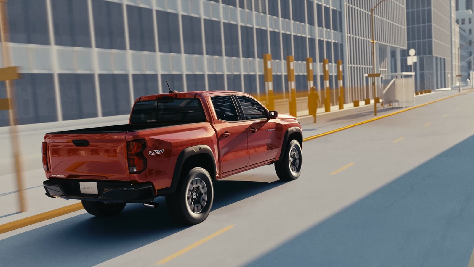 Front Pedestrian Braking Feature of the 2026 Chevrolet Colorado.