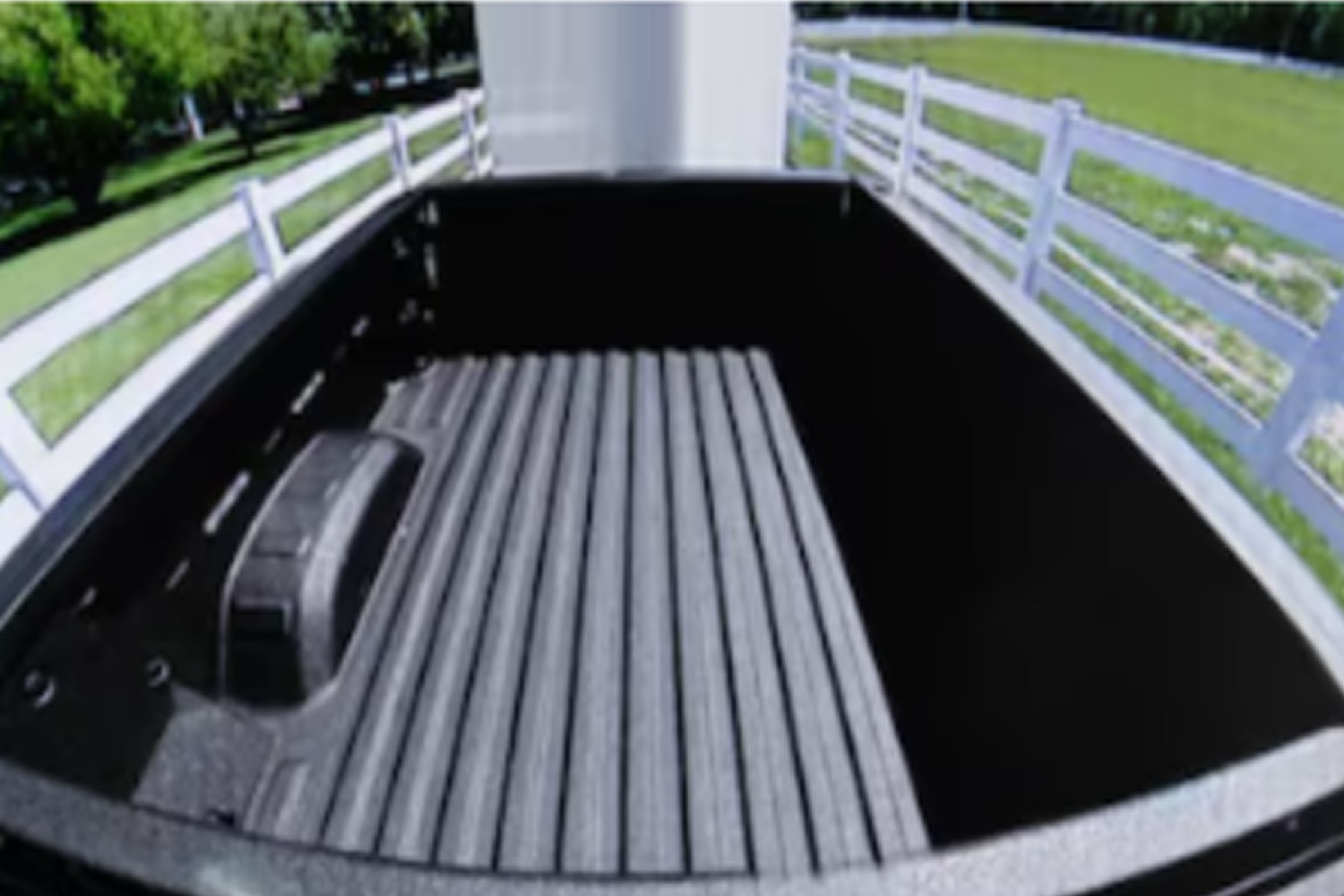 La vue de caméra de la caisse du Chevrolet Silverado HD 2026.