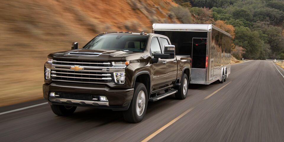 Camion Chevrolet Silverado HD 2021 : Remorquage.