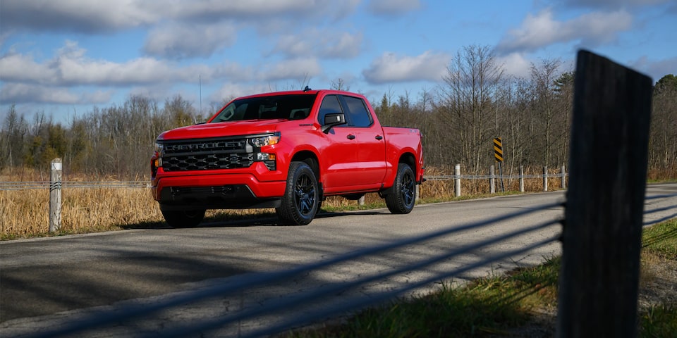 Silverado sur la route