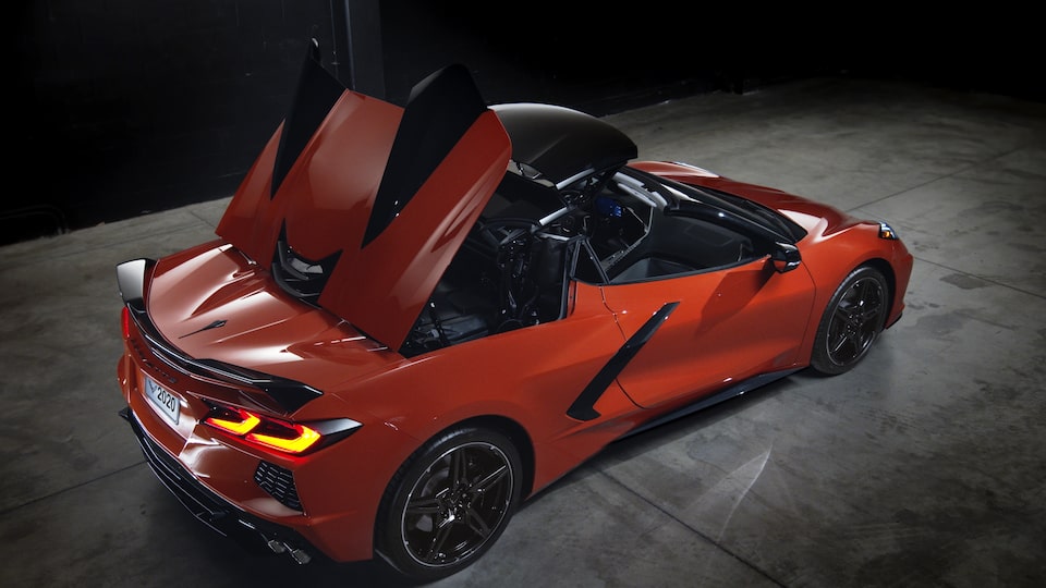 The New Generation Convertible Corvette.