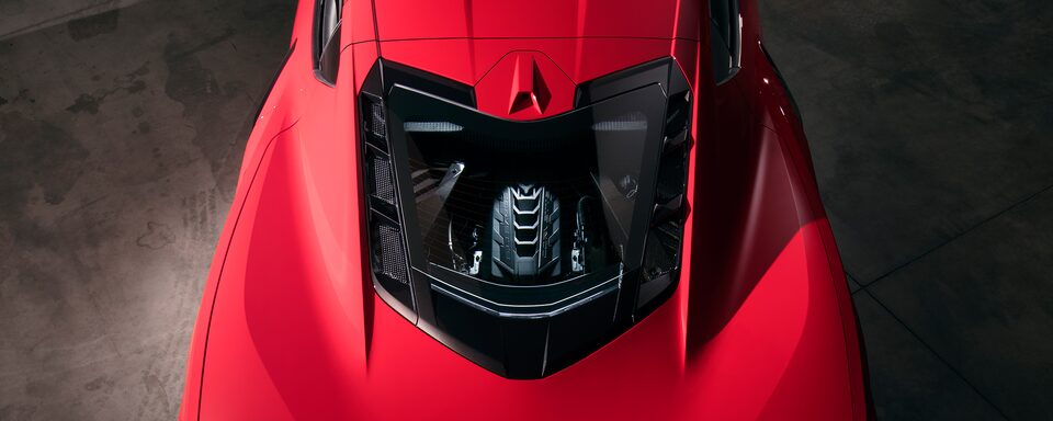 The 2020 Corvette Stingray Mid-Engine Sports Car.