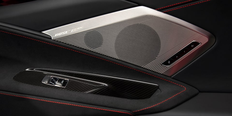 The New 2020 Corvette Bose Speakers.