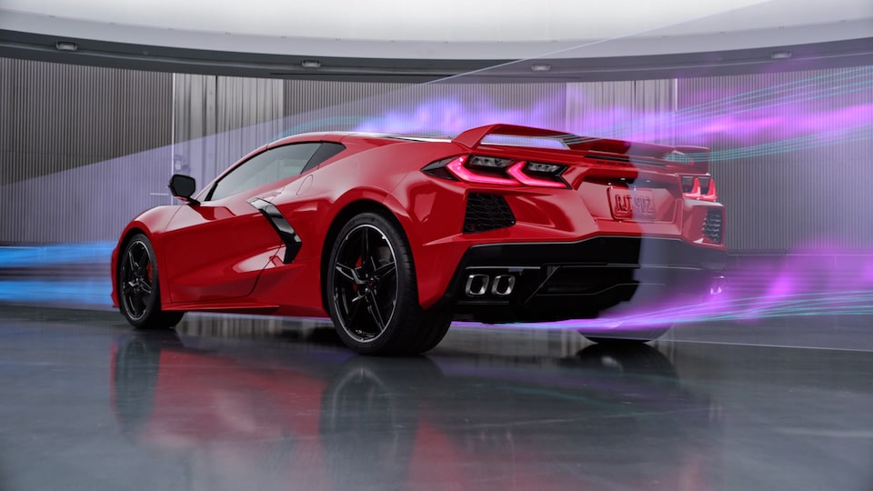 The Aerodynamics Of The New 2020 Corvette.