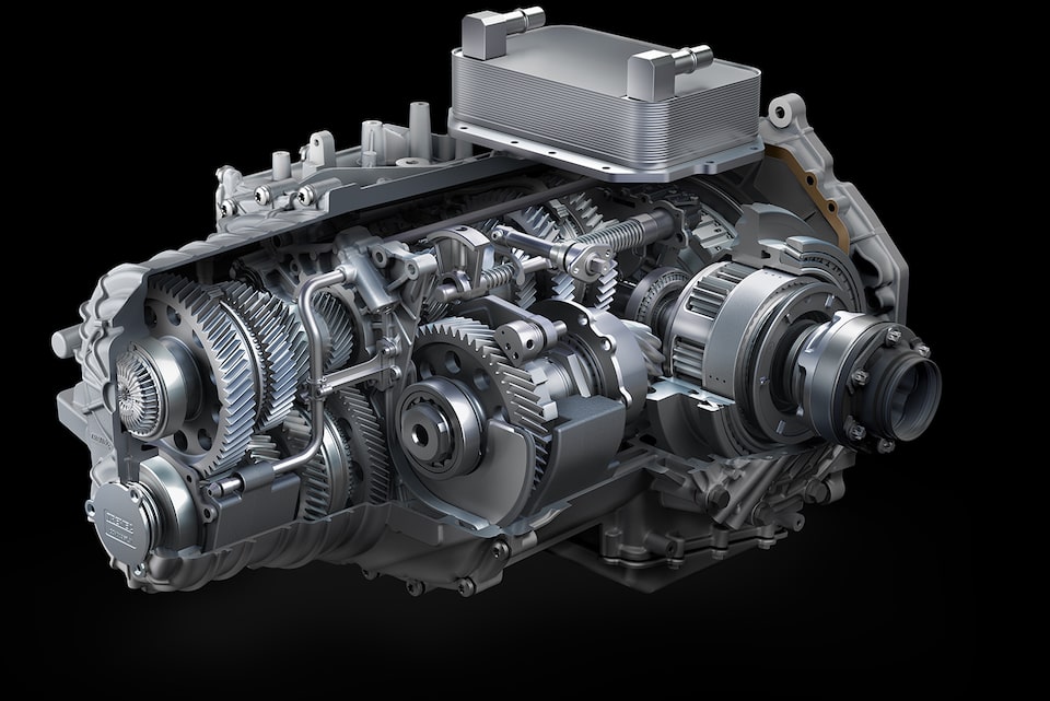 Dual Clutch Transmission Of The 2020 Corvette.