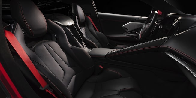 The New Generation Corvette Interior.