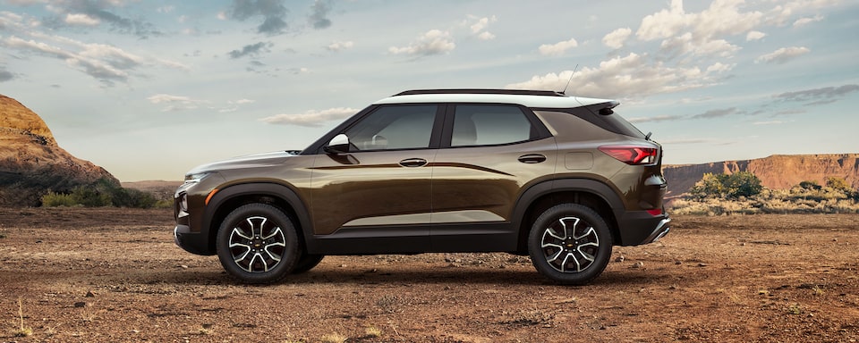 Driver side view of the All-New 2021 Chevrolet Trailblazer