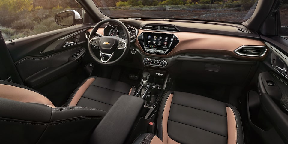 Différentes versions du Chevrolet Trailblazer 2021.