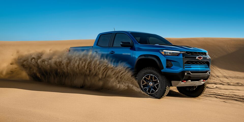The 2023 Colorado Demonstrates its Power in the Sand.