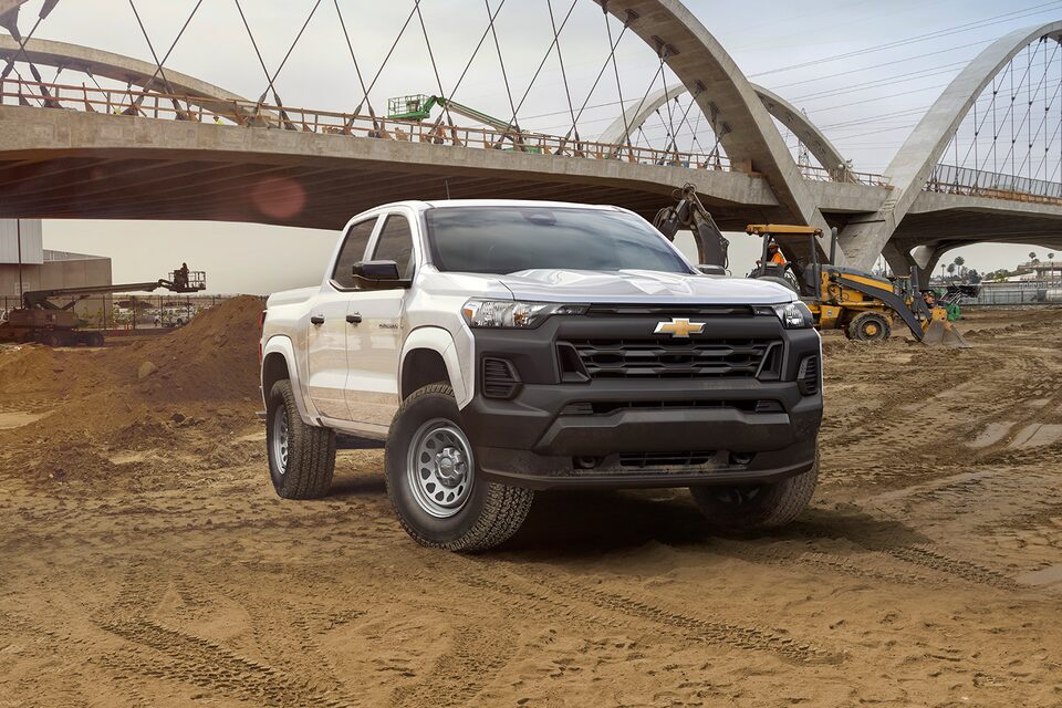 Exterior of the 2023 Colorado WT.